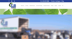Desktop Screenshot of cjdecycling.com